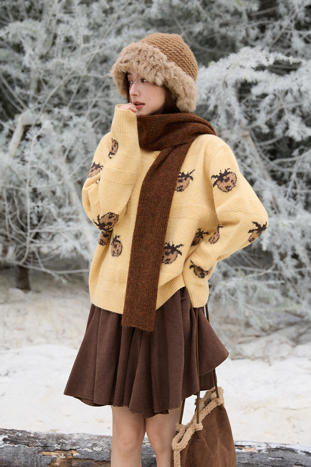 여성용 니트 셔츠