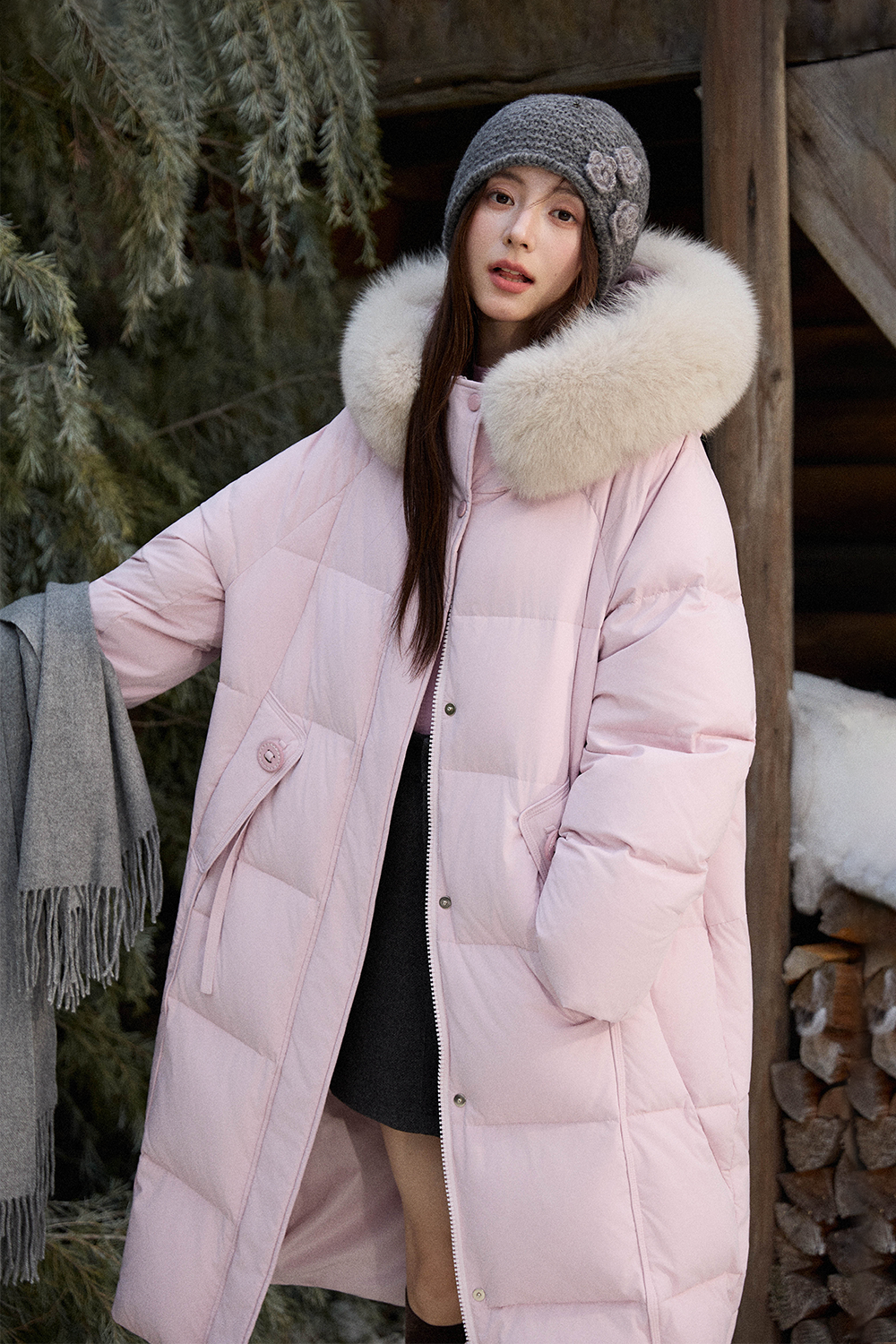여성용 퍼퍼 재킷 코트