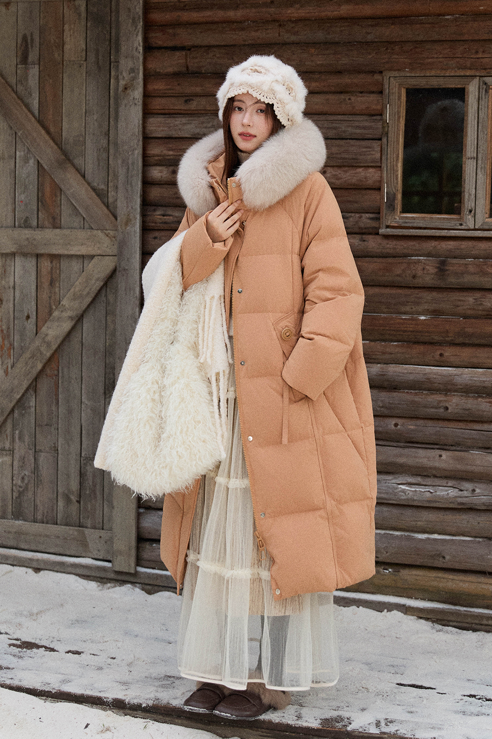 여성용 퍼퍼 재킷 코트