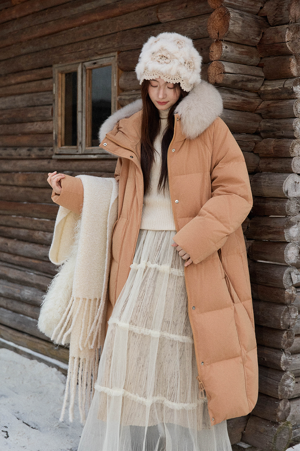 여성용 퍼퍼 재킷 코트