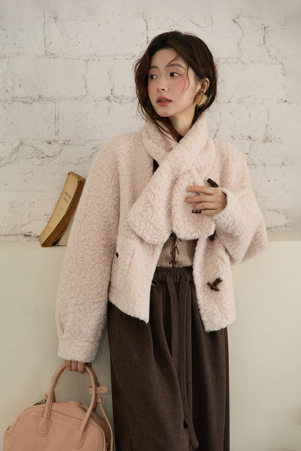 Mantel+Syal untuk Wanita