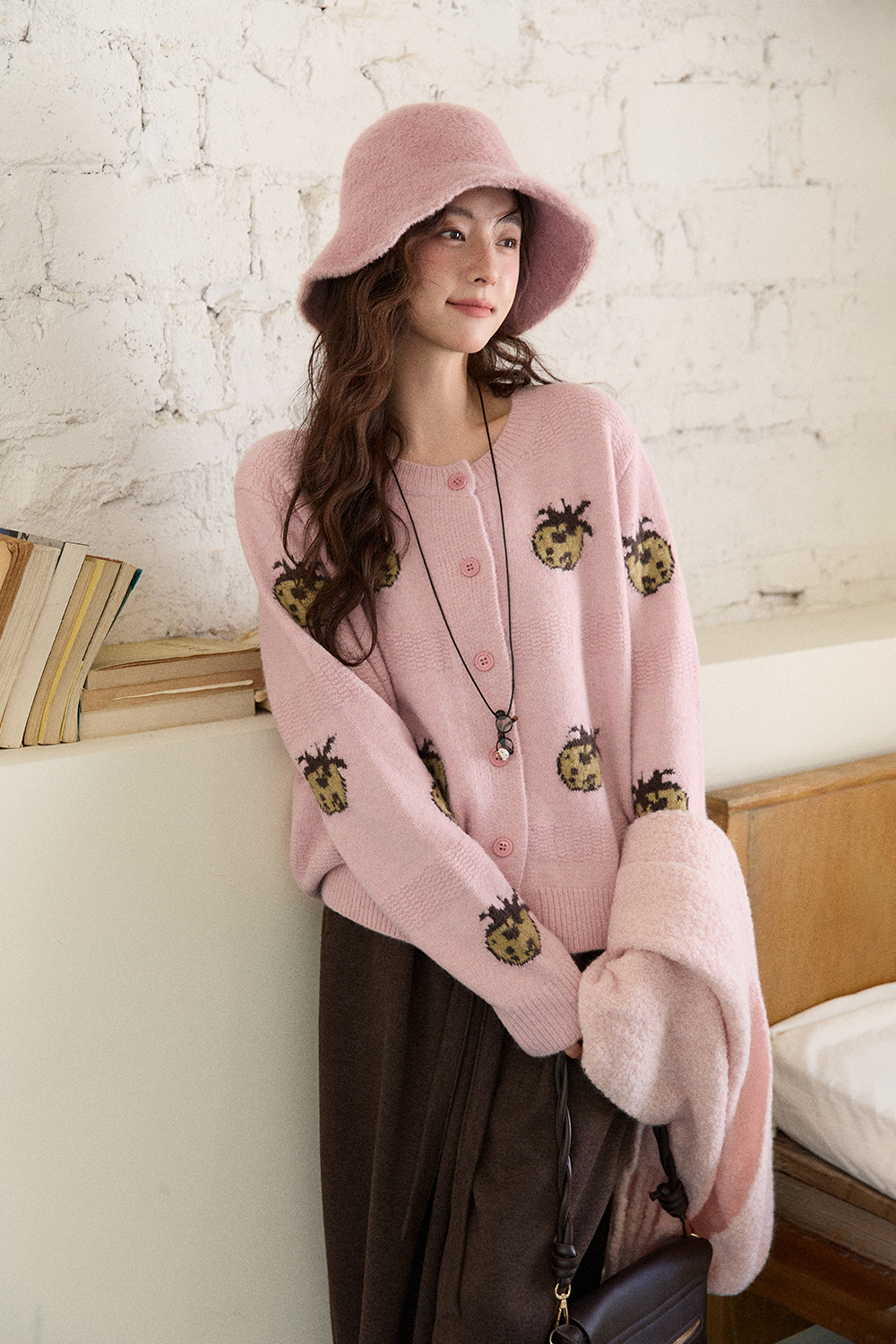 여성용 니트 셔츠