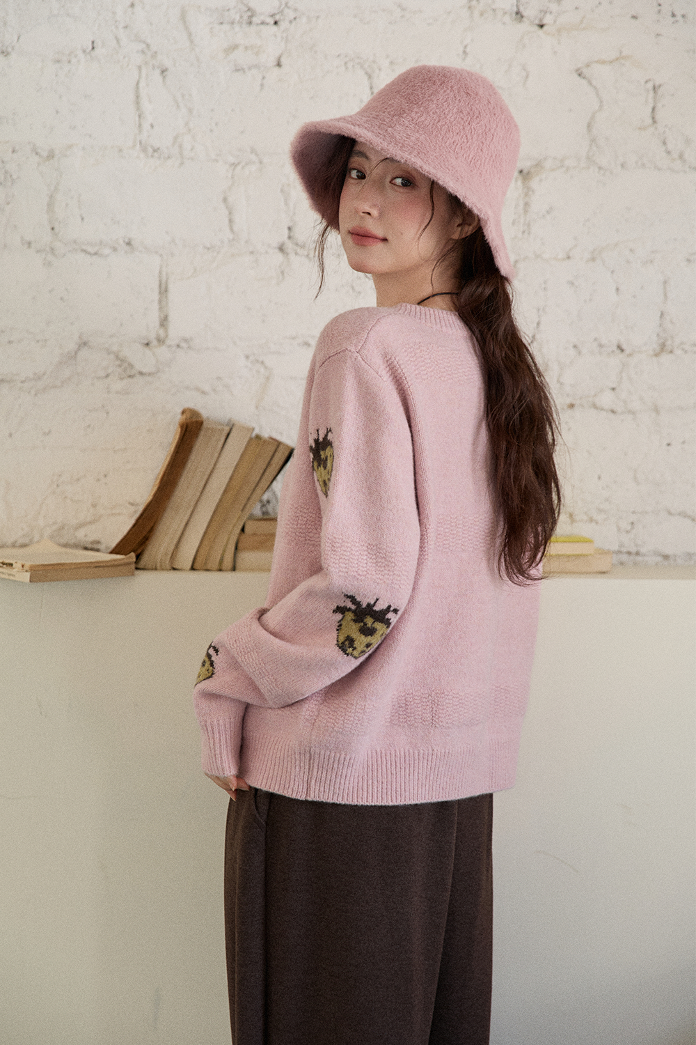 여성용 니트 셔츠