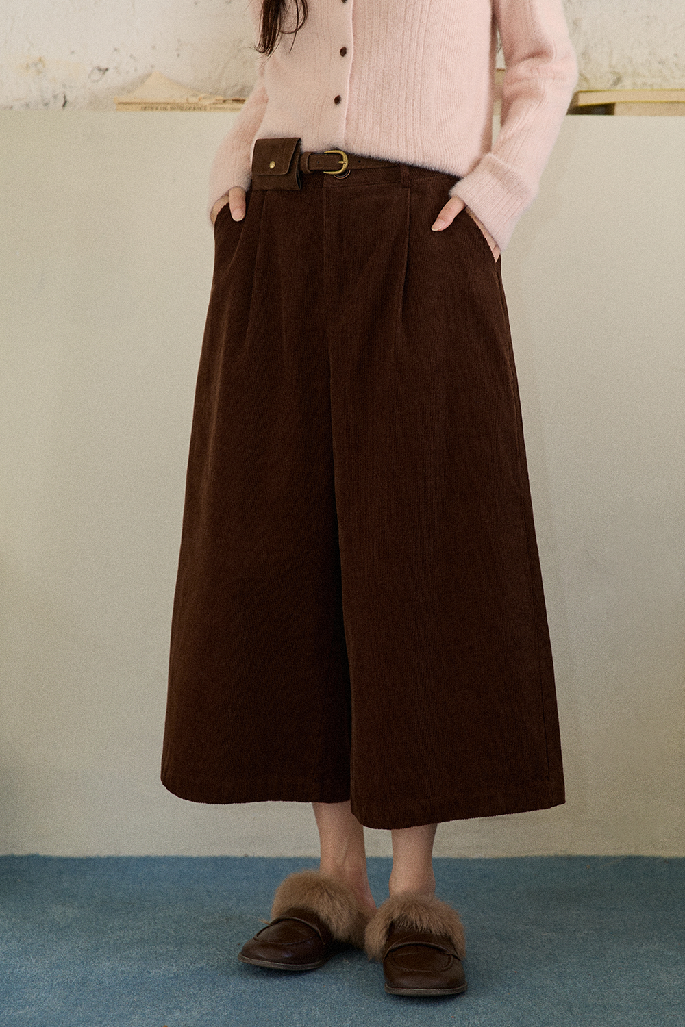 여성용 와이드 팬츠