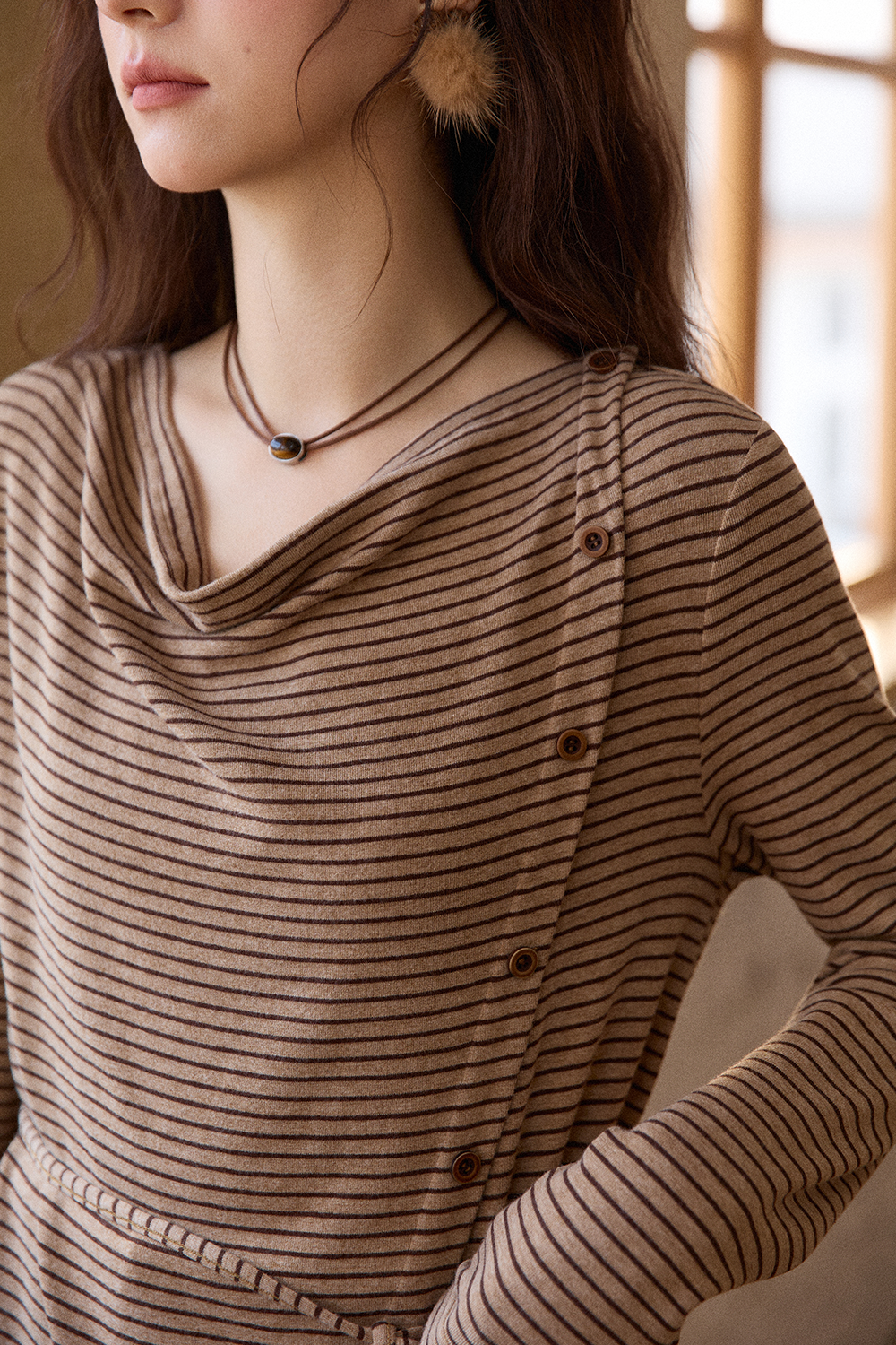 เสื้อยืดแขนยาวสำหรับผู้หญิง