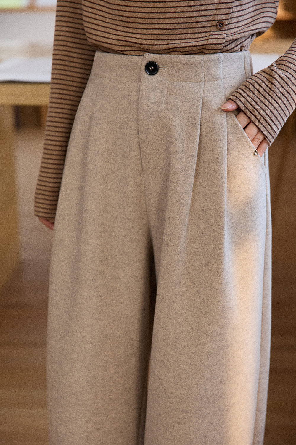 여성용 와이드 팬츠