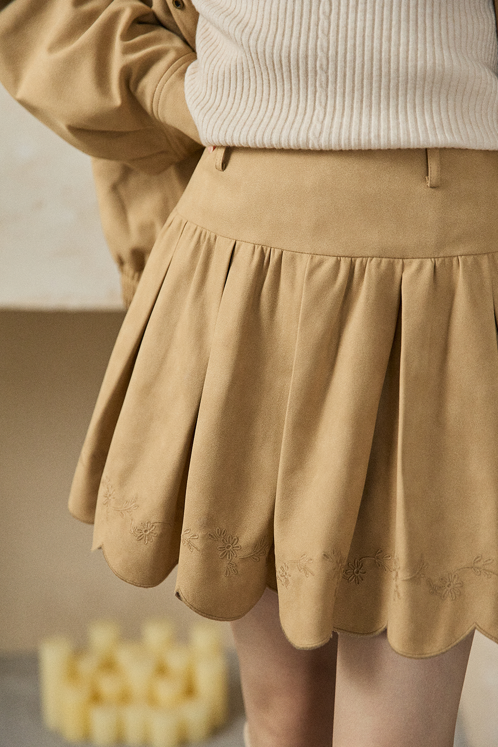 코트와 스커트 세트 별도 판매