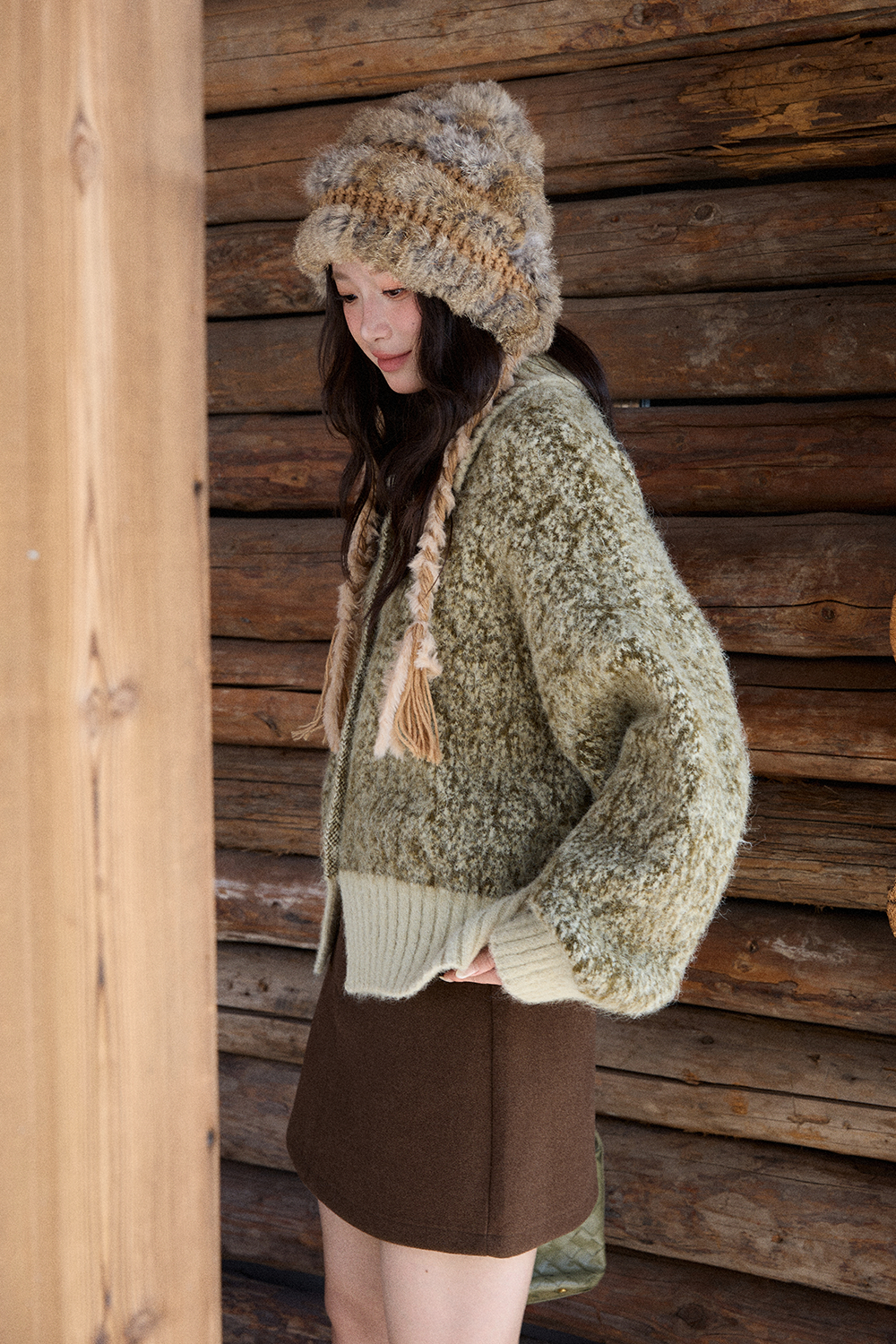 여성용 니트 셔츠