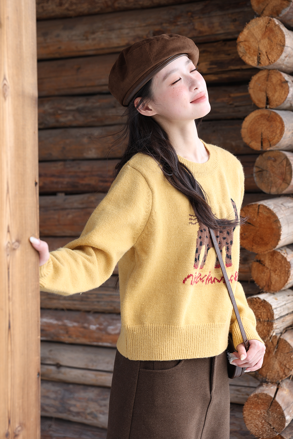 女性のためのニットシャツ