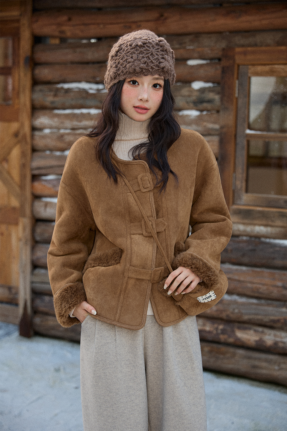 Mantel+Topi untuk Wanita