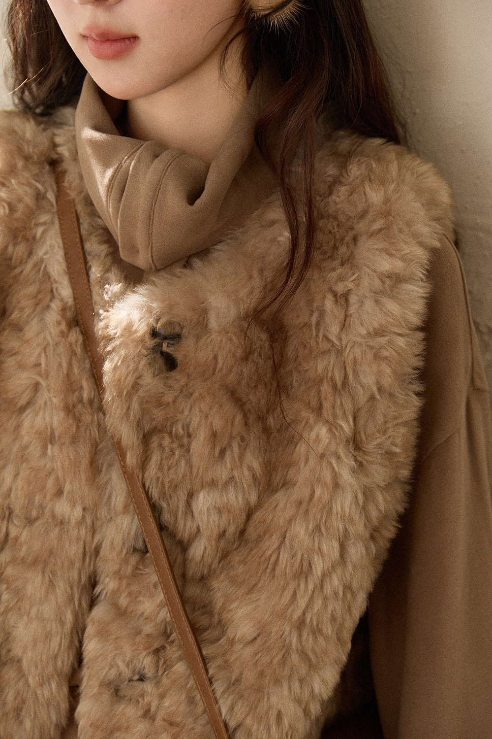 여성용 민소매 코트