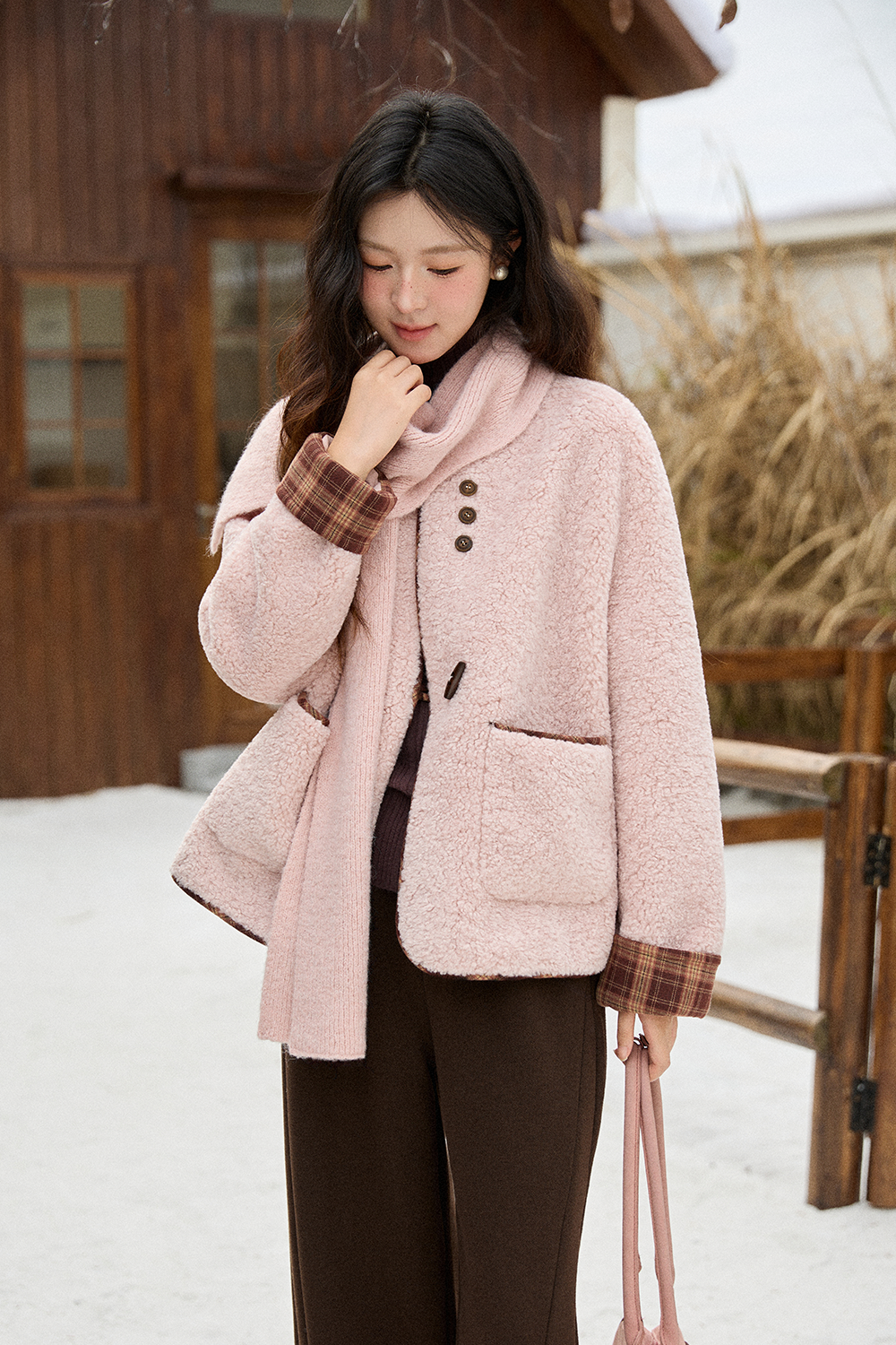 Mantel dan Syal Dijual Terpisah