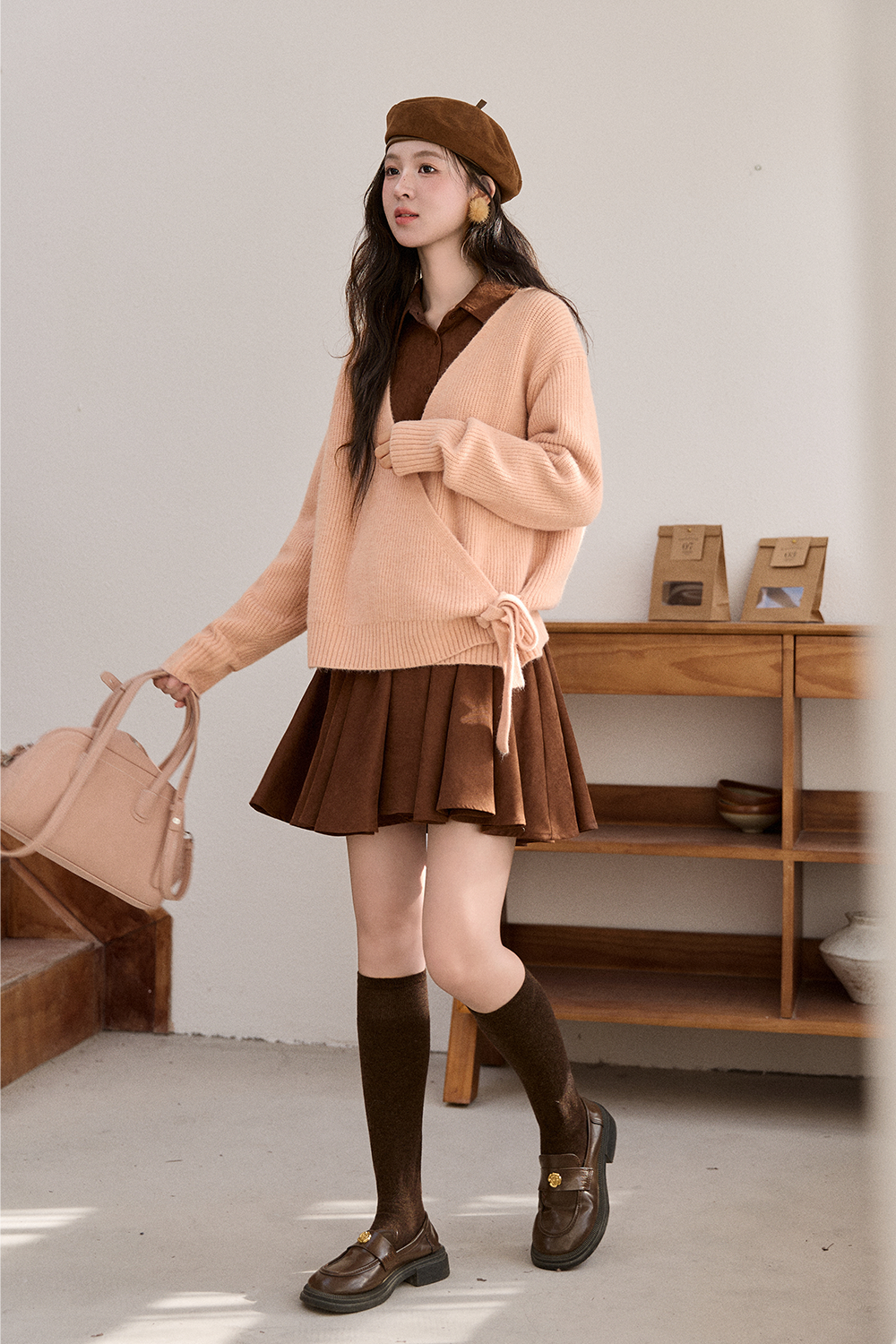 Knit Shirt and Dress Separately Sold