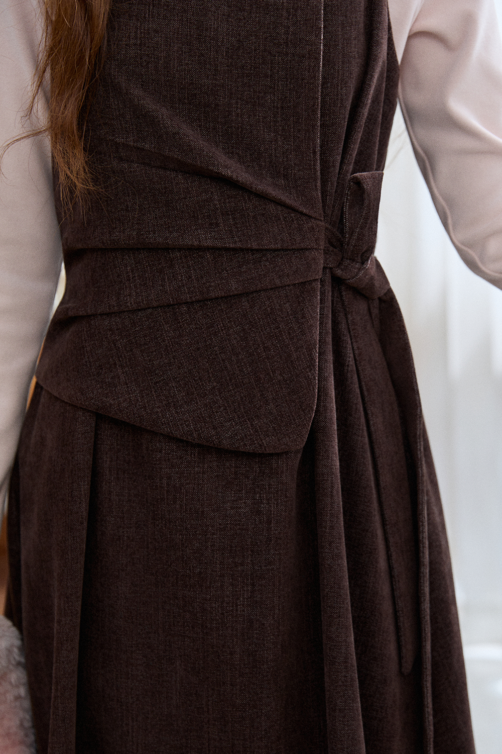 Gaun Tali Spaghetti untuk Wanita