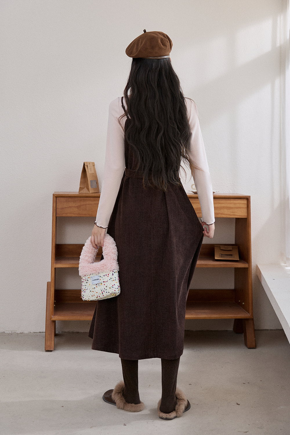 Gaun Tali Spaghetti untuk Wanita