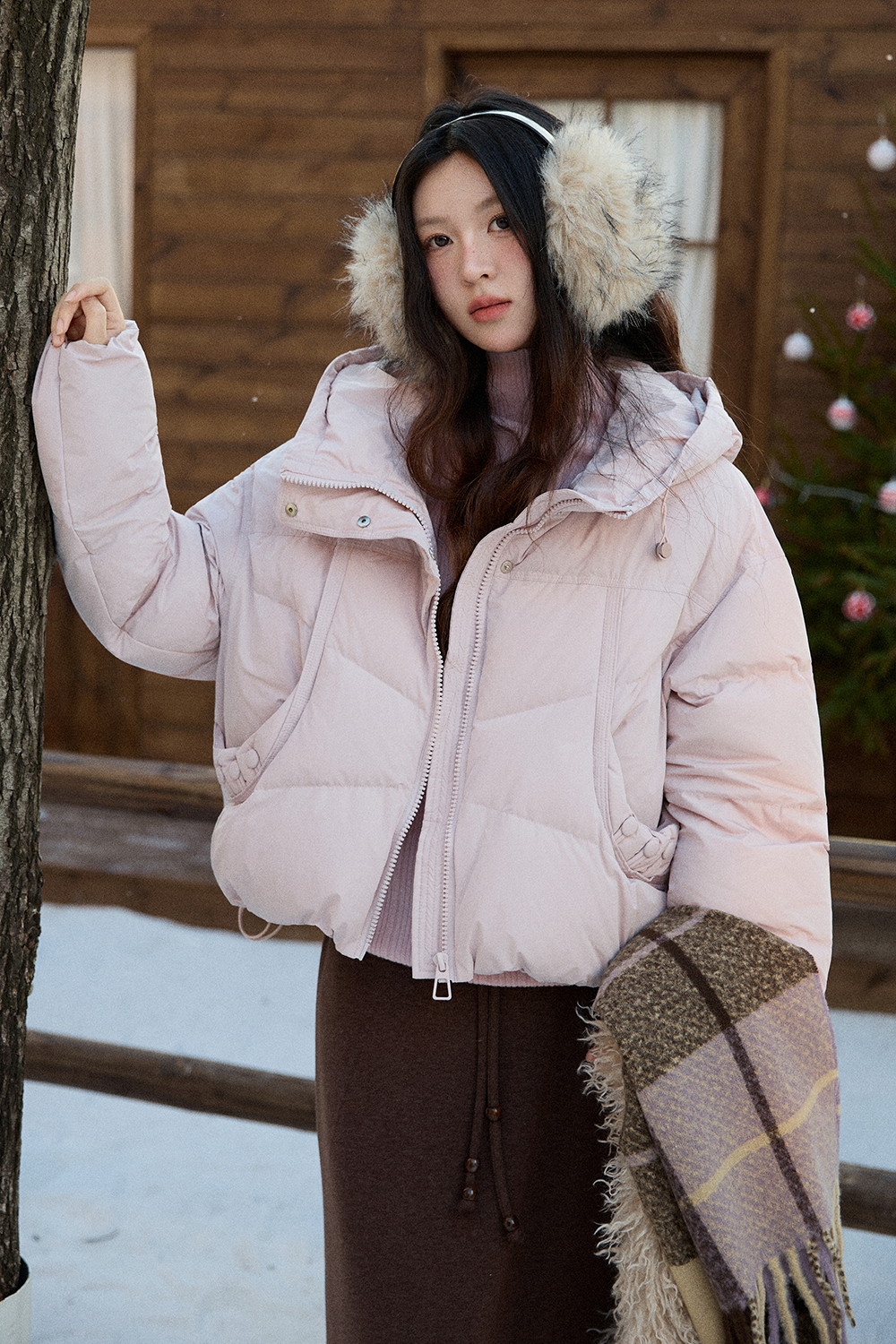 Jaket Mantel Puffer untuk Wanita