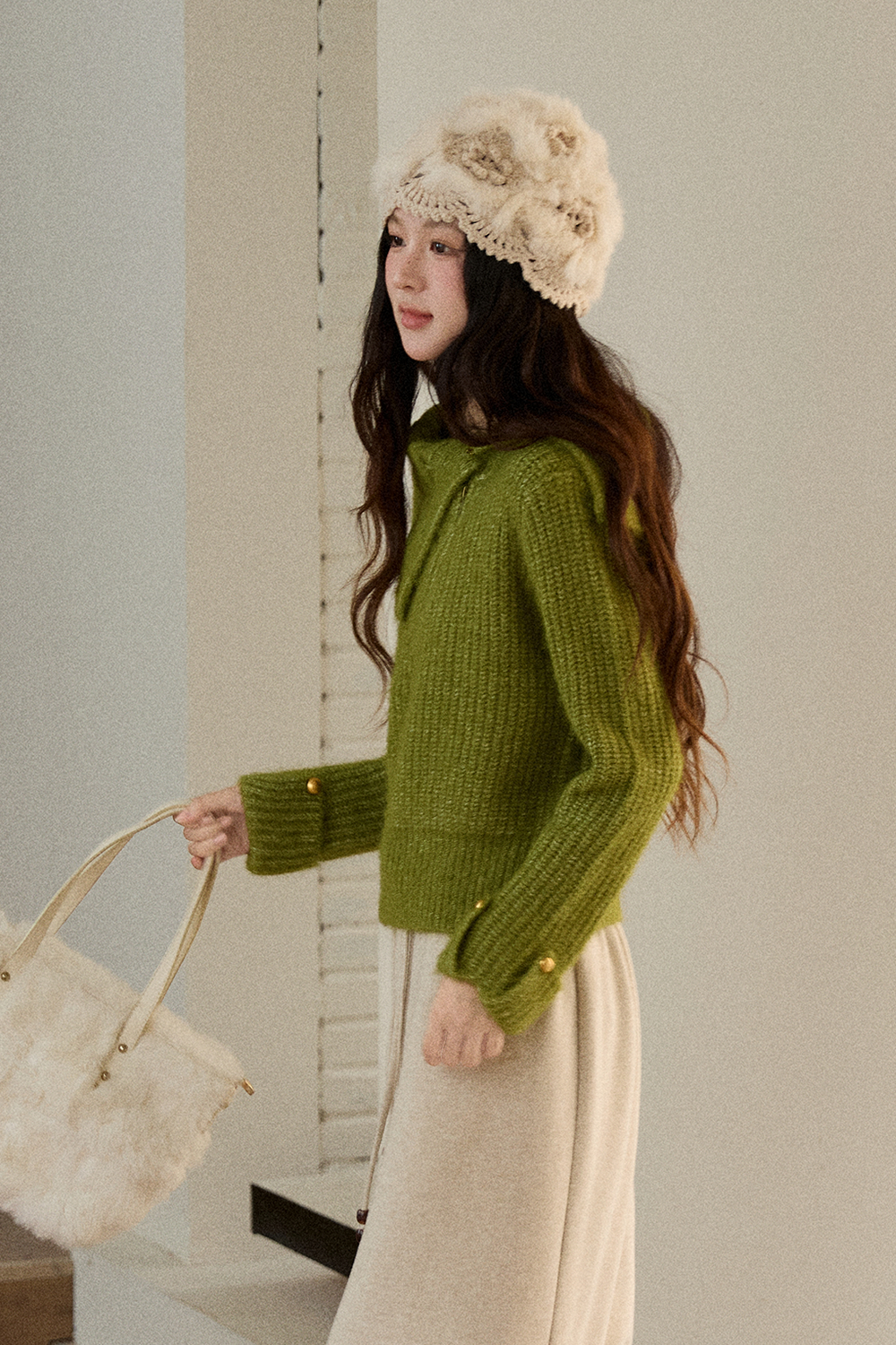 Áo Sơ Mi Nữ Dệt Kim