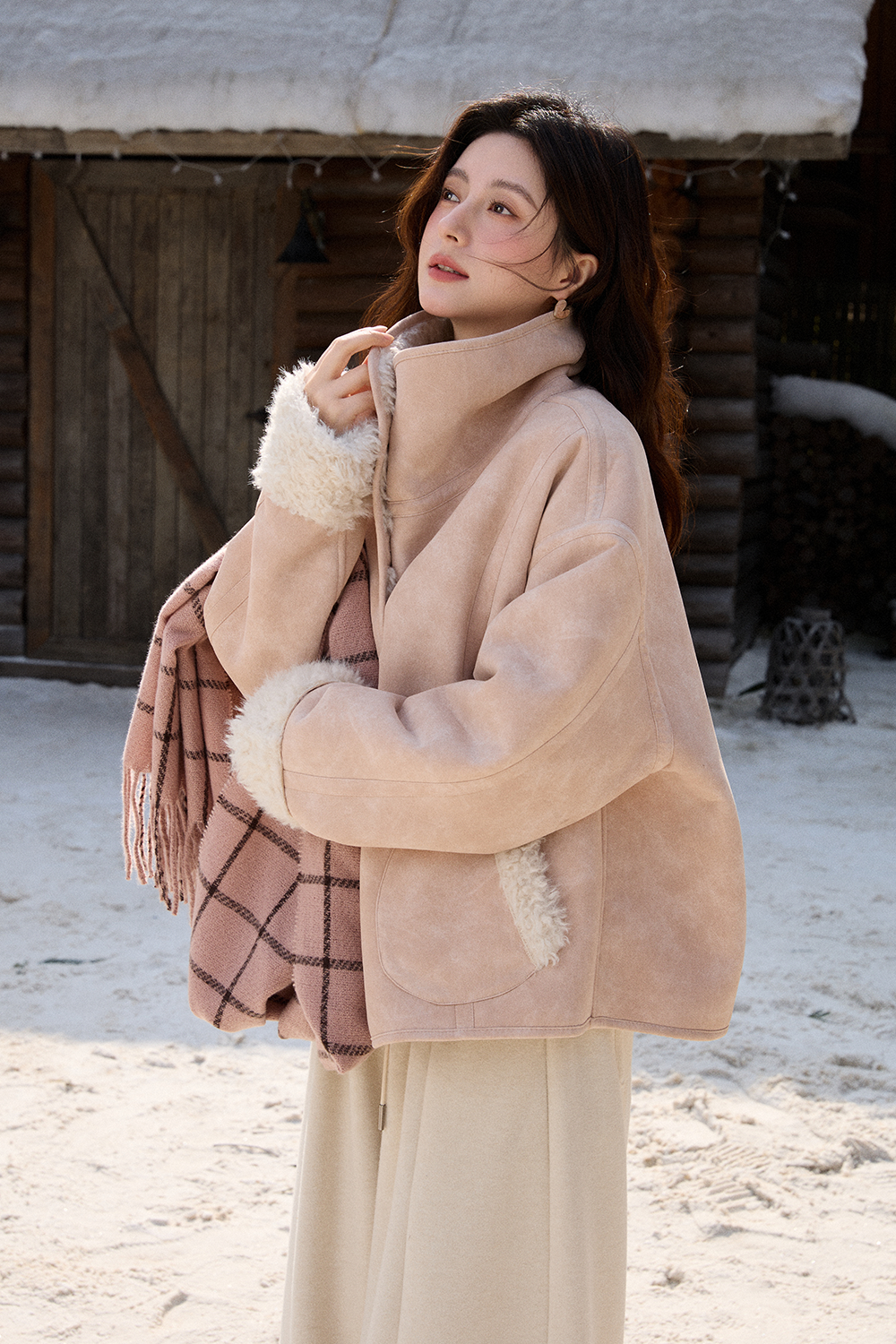 Mantel Bolak-balik untuk Wanita