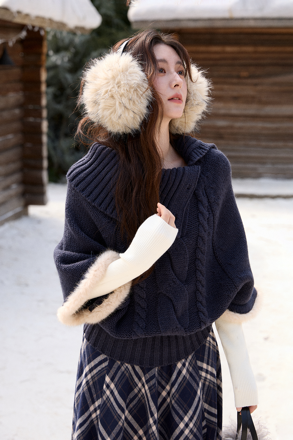 Set Kemeja dan Rok Rajut Dijual Terpisah