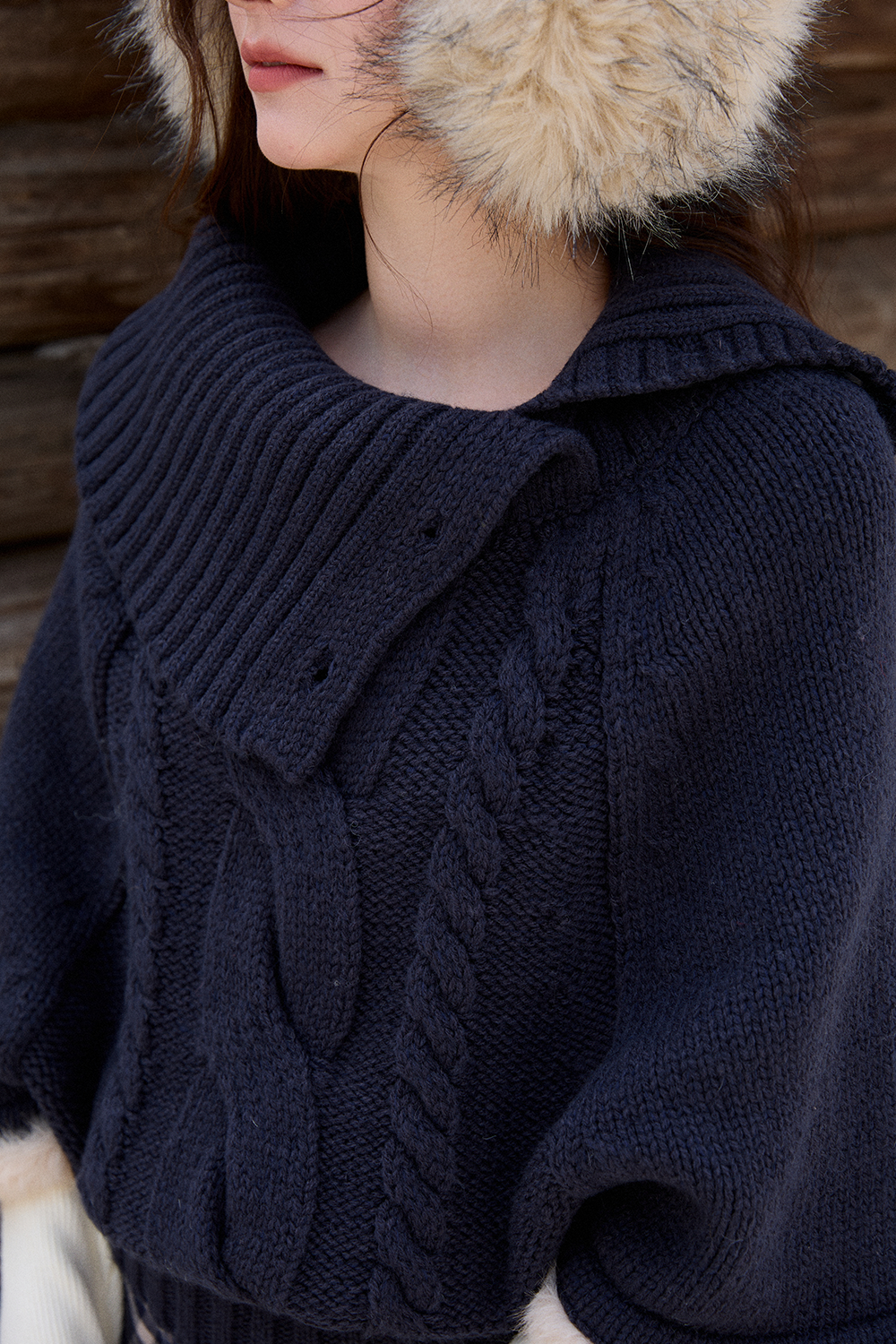 Set Kemeja dan Rok Rajut Dijual Terpisah