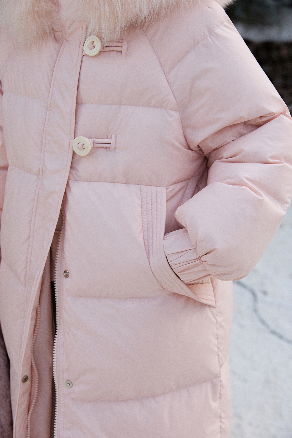 여성용 퍼퍼 재킷 코트