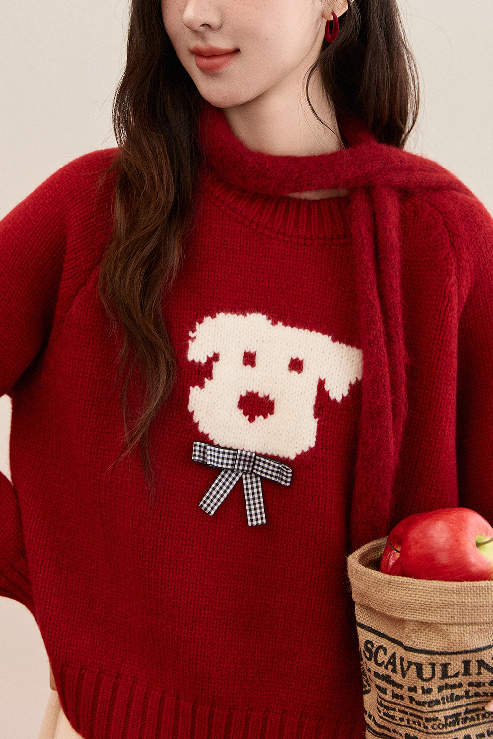 여성용 니트 셔츠