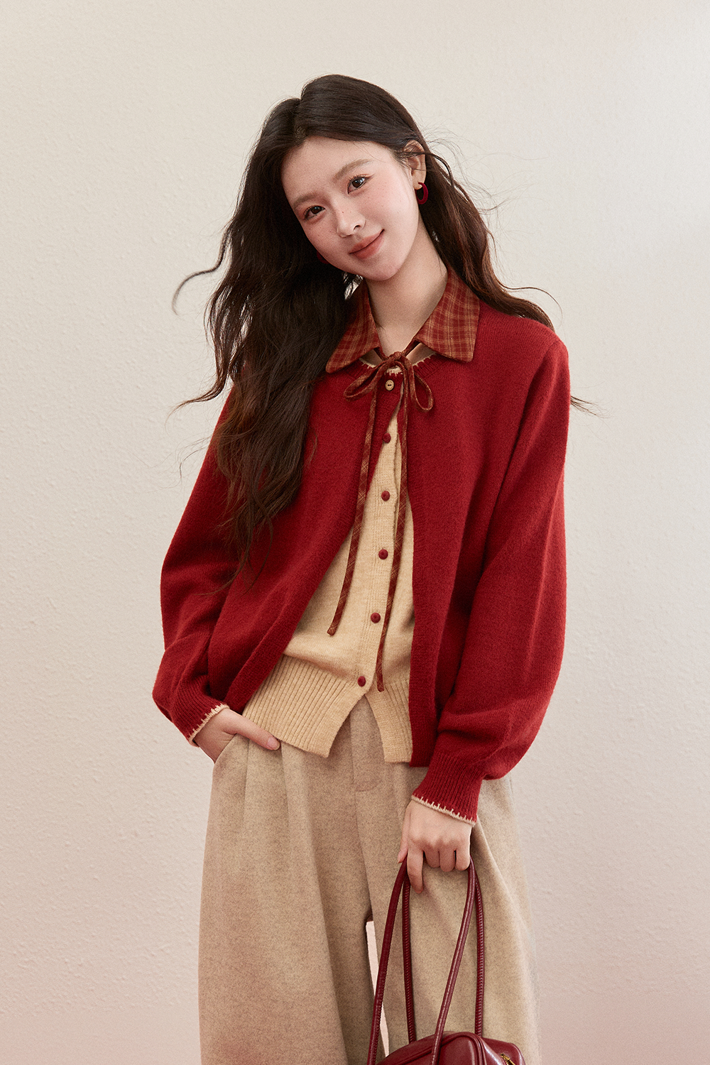 Knit Shirt+Collar for Women