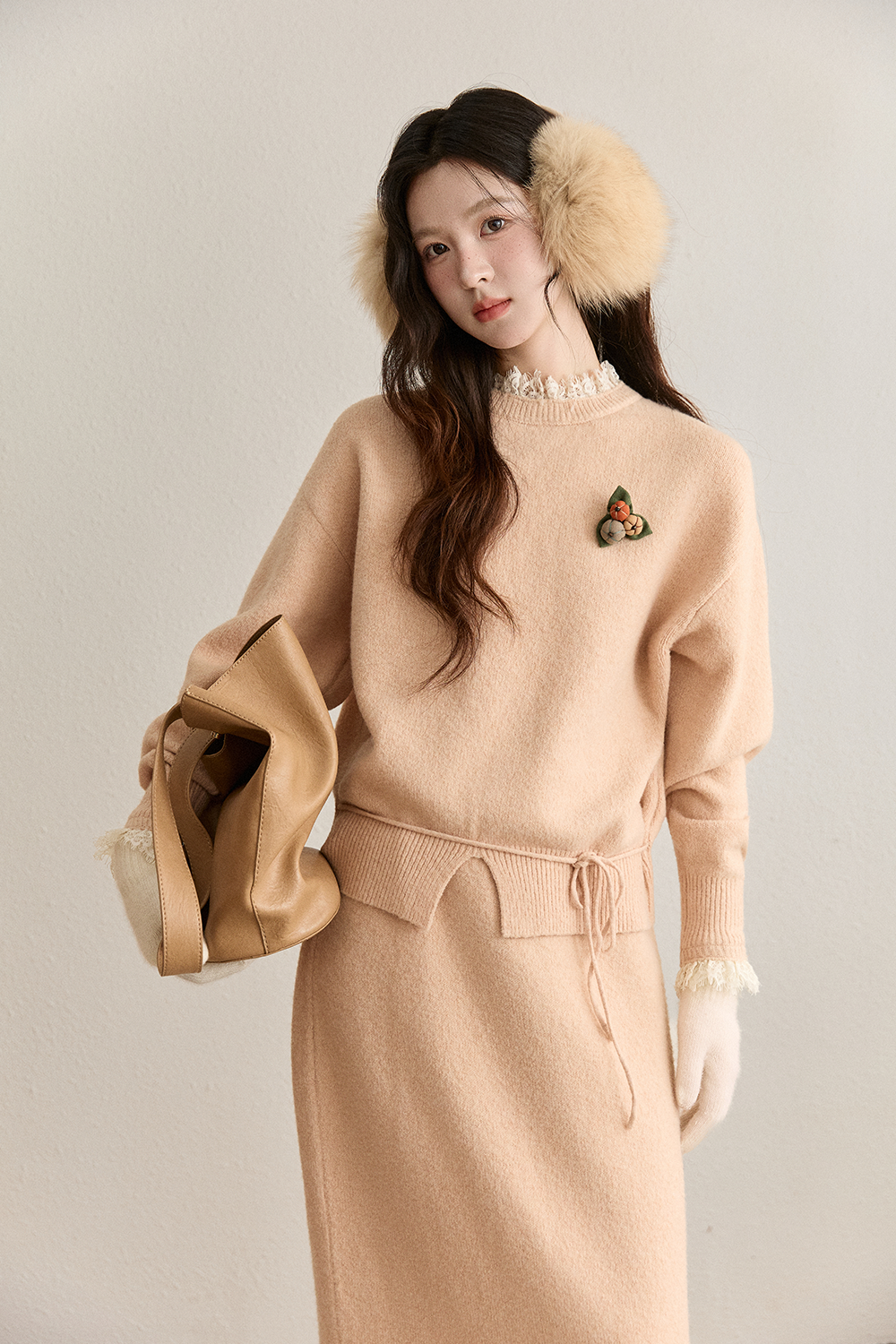 상의와 치마 세트