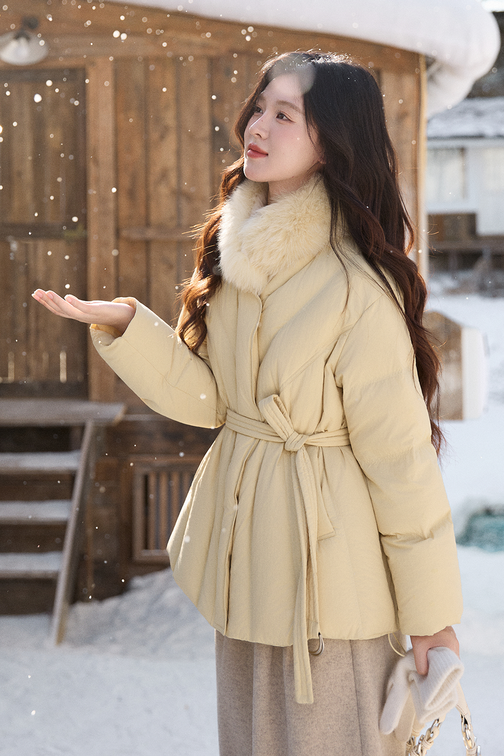 여성용 퍼퍼 재킷