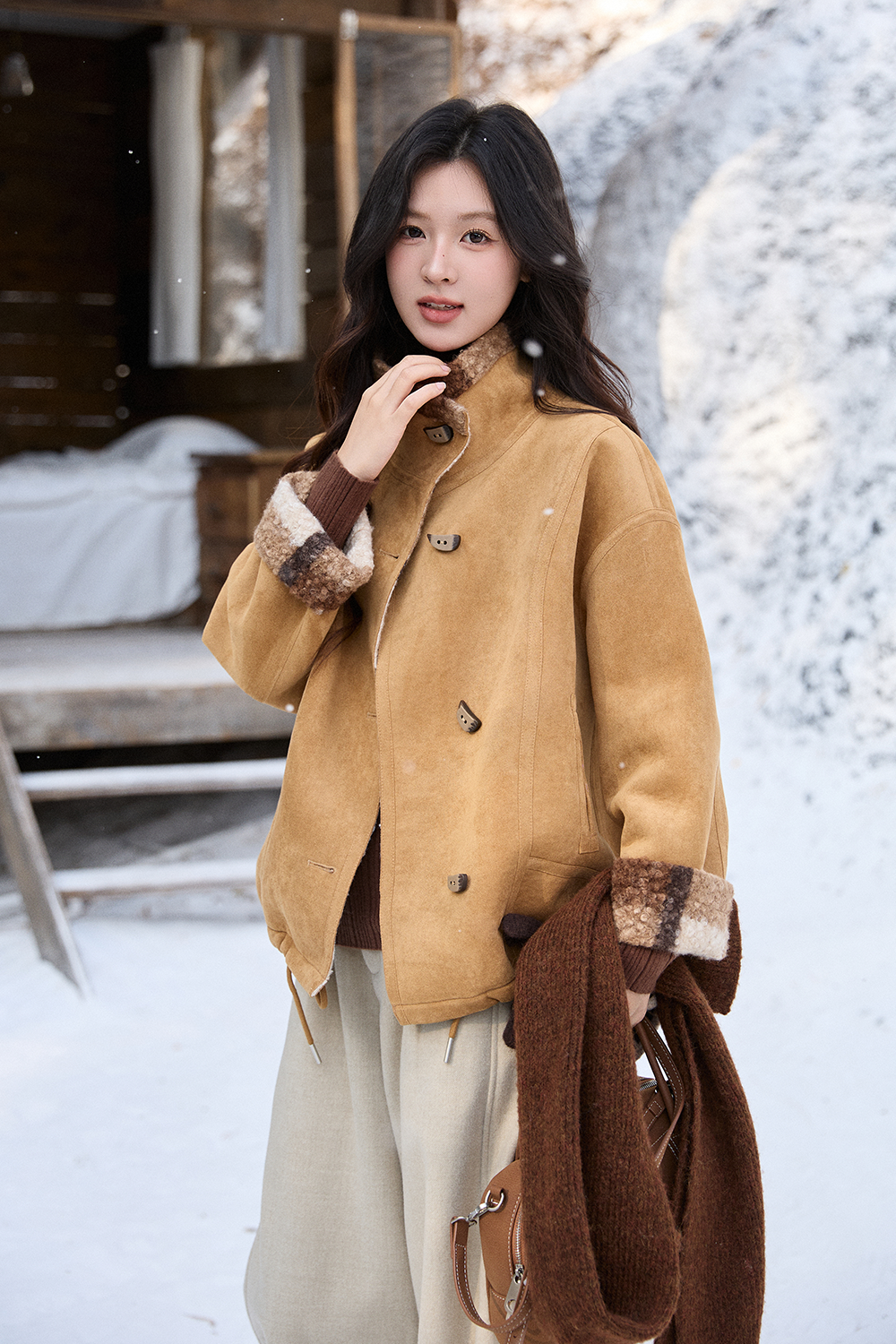 여성용 리버서블 코트