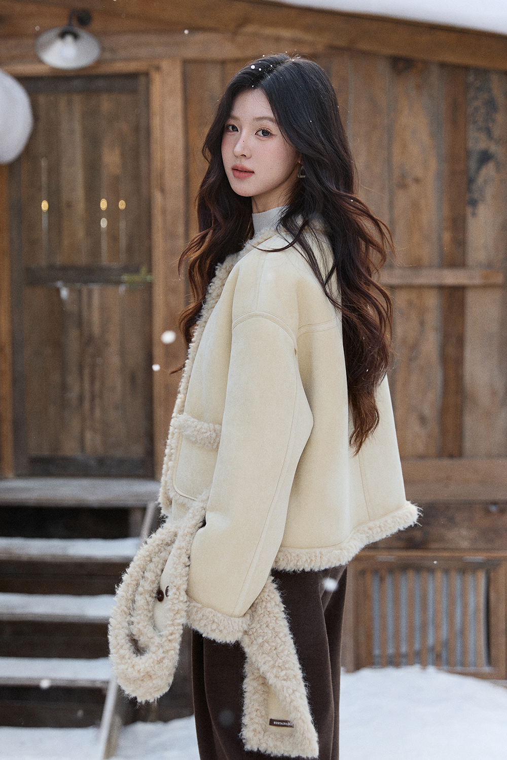 レディースコート+スカーフ