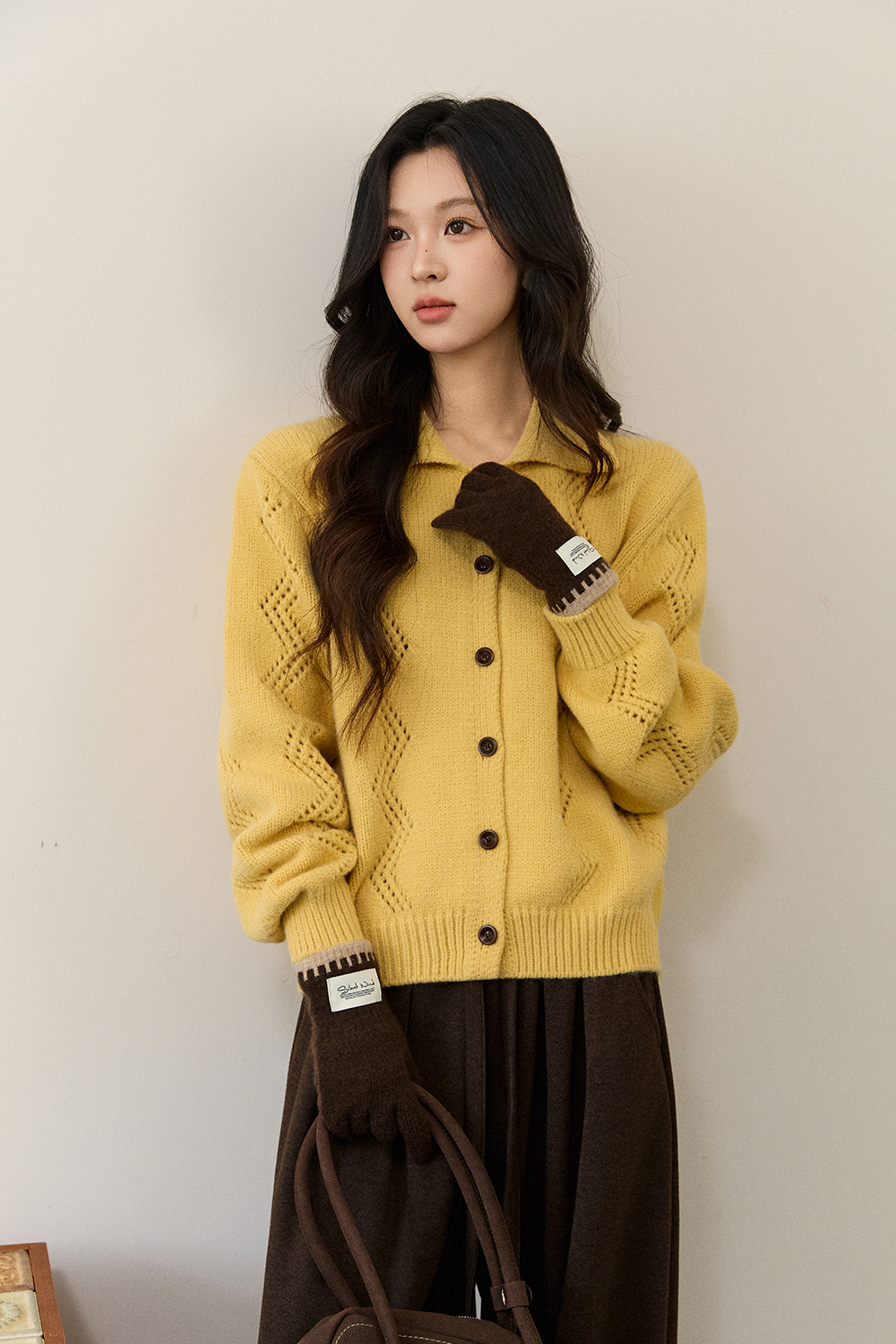 여성용 니트 셔츠