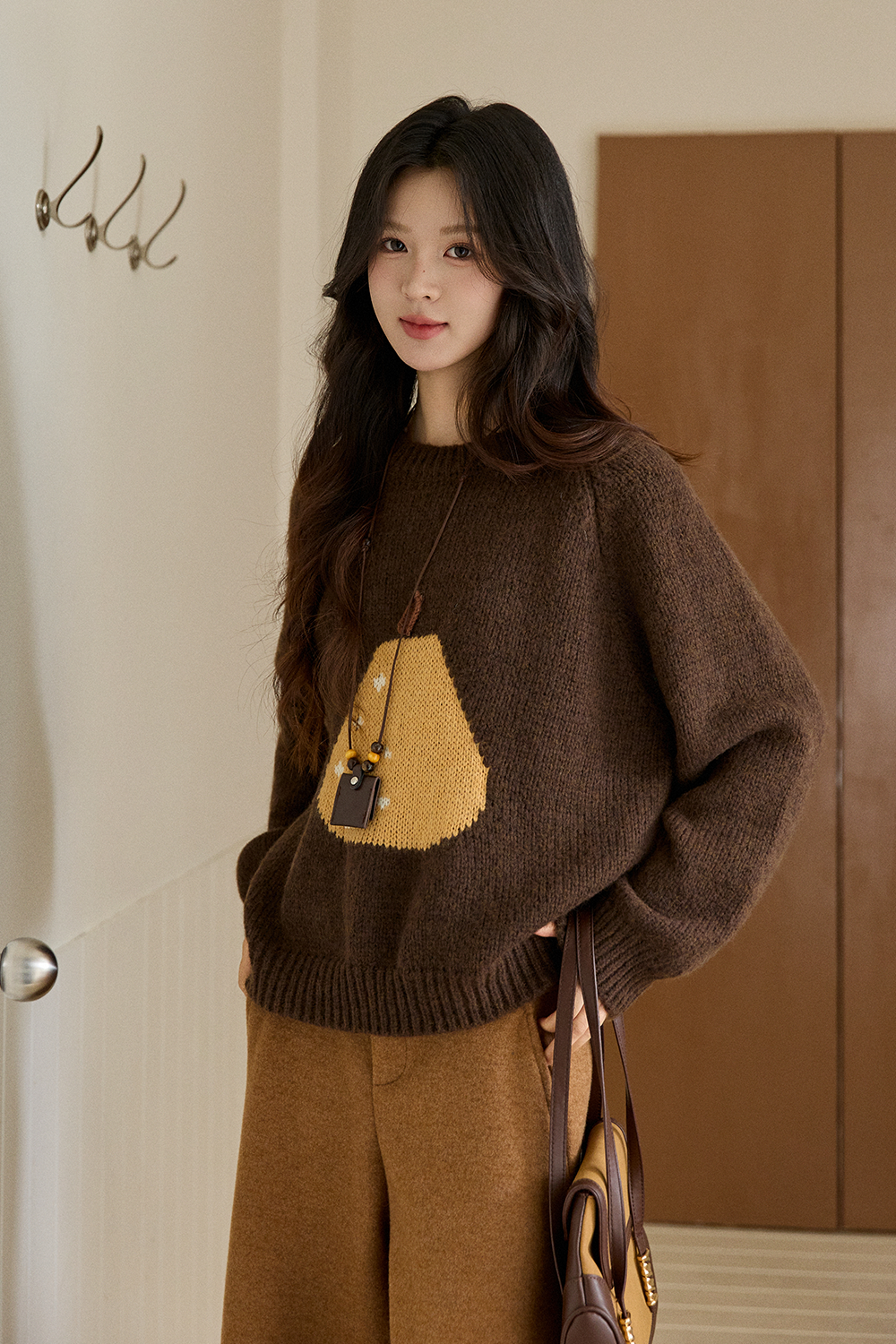 여성용 니트 셔츠