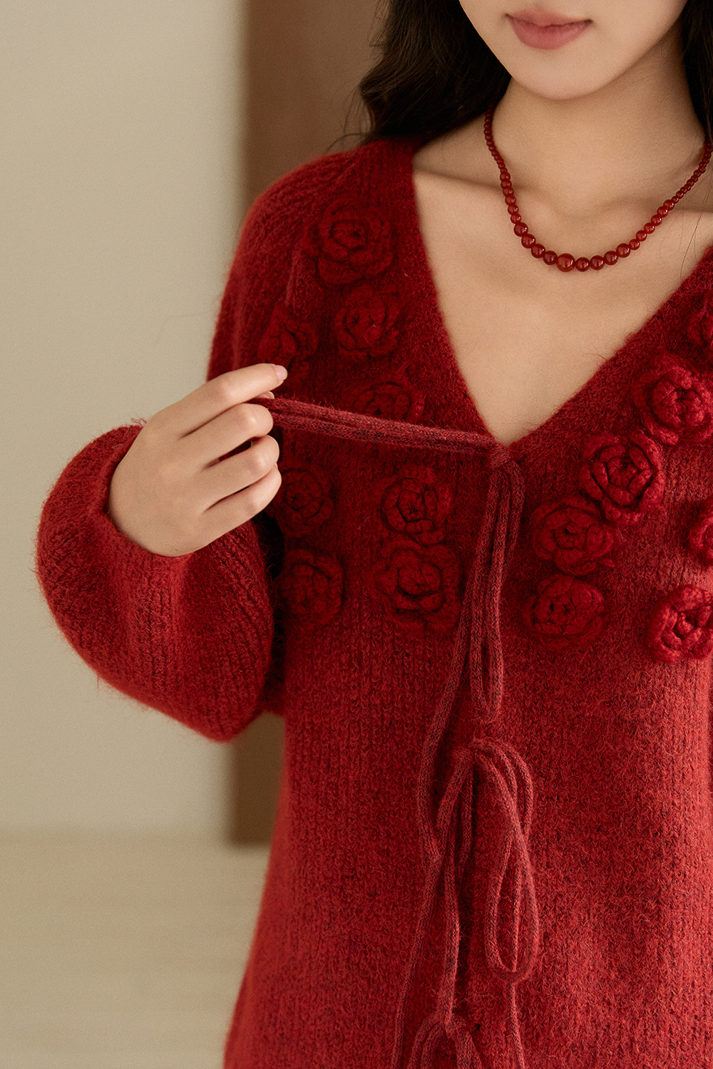 여성용 니트 셔츠