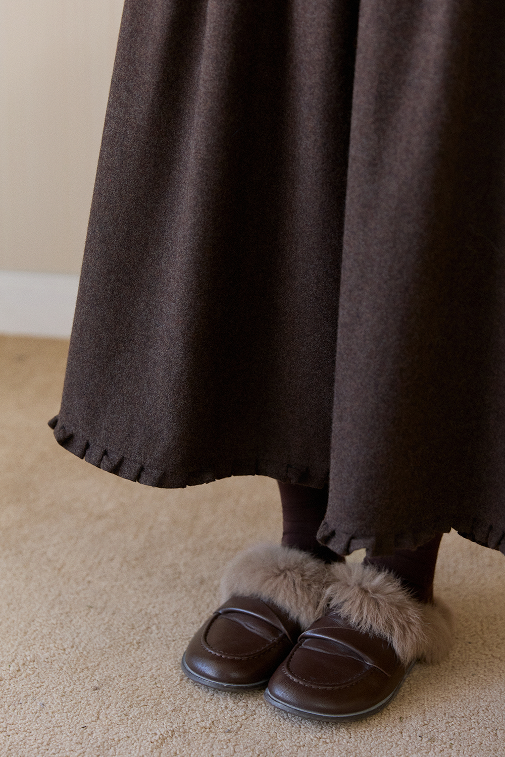 여성용 맥시 스커트