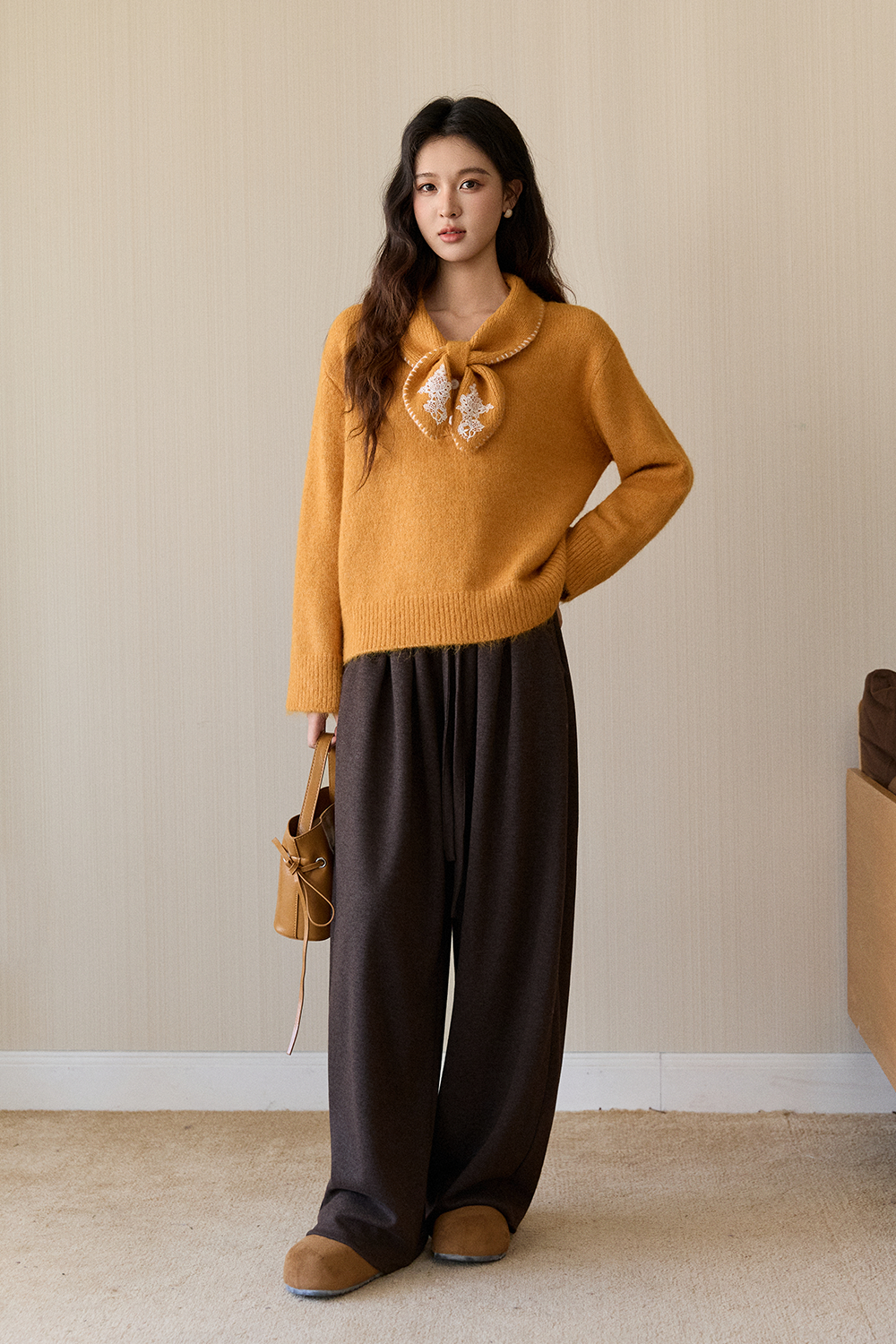 여성용 니트 셔츠