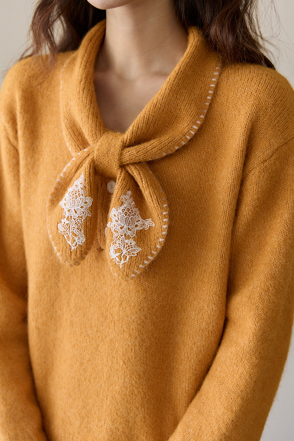 여성용 니트 셔츠