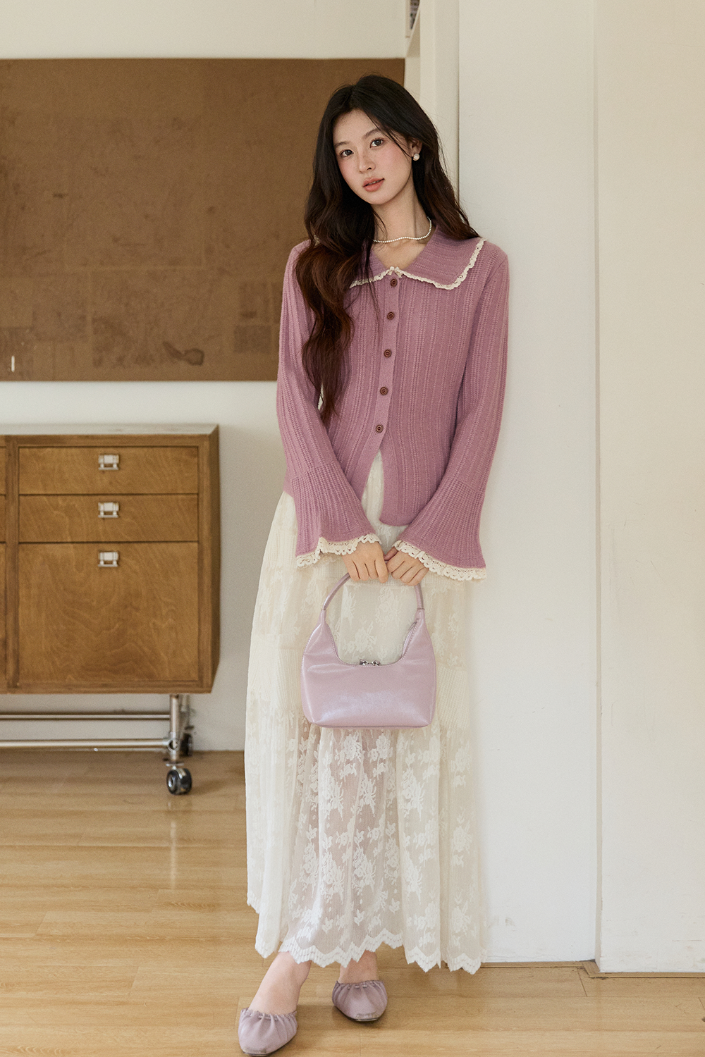 Áo Sơ Mi Nữ Dệt Kim