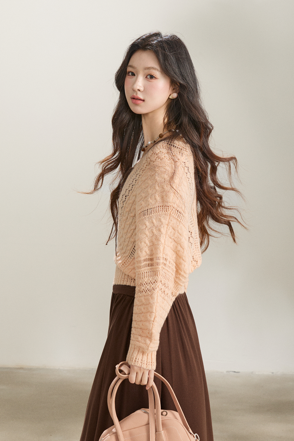 Set Kemeja dan Rok Rajut Dijual Terpisah