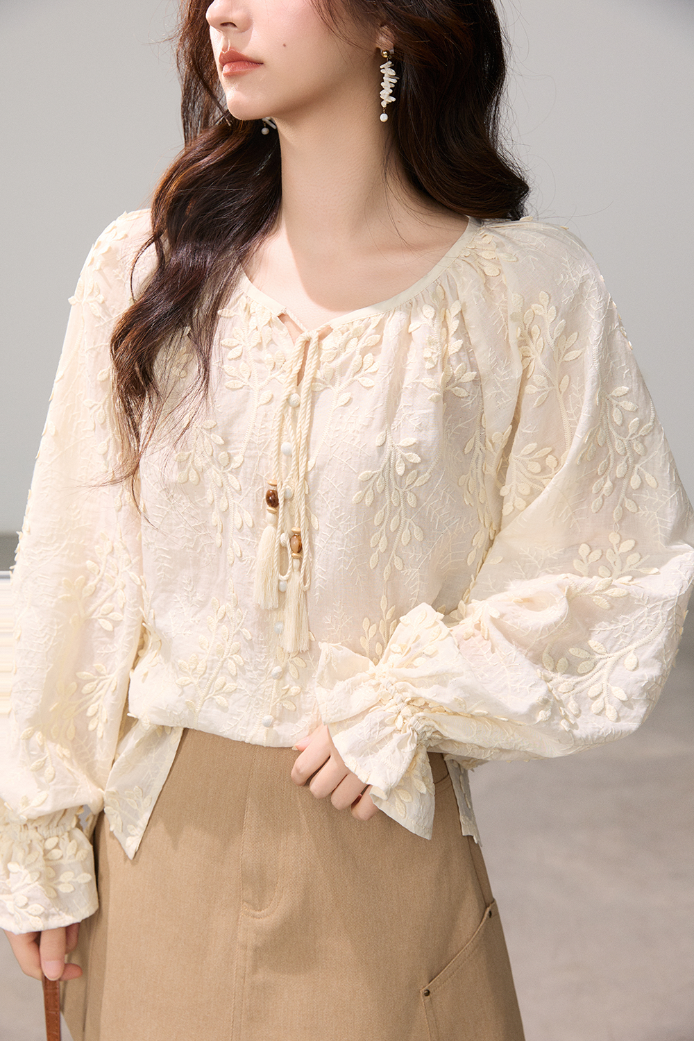 여성용 블라우스