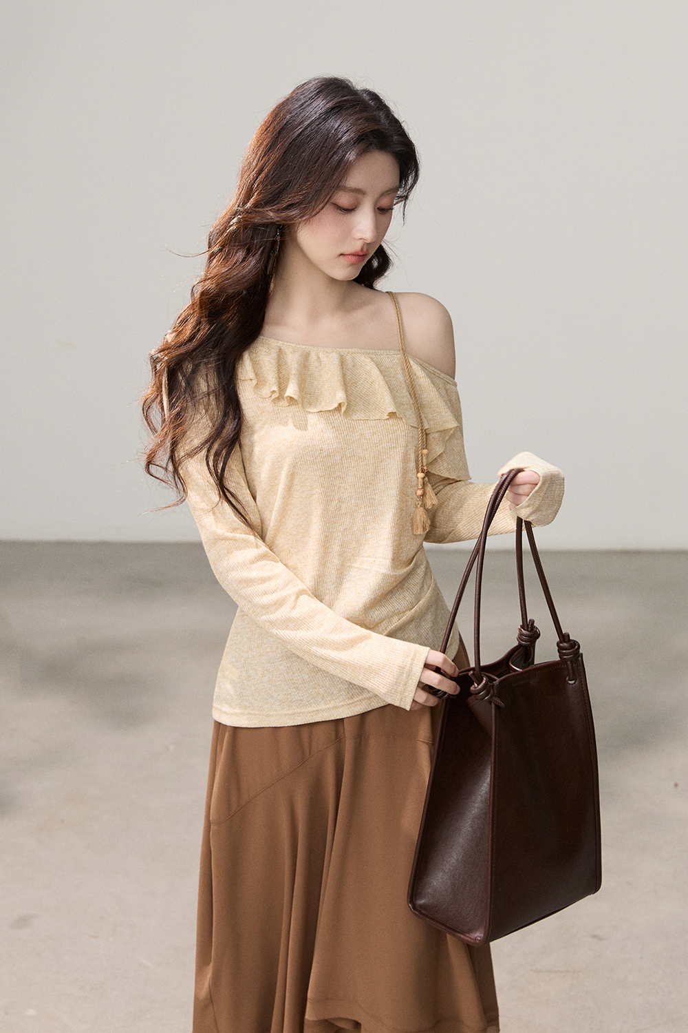 เสื้อยืดถักสำหรับผู้หญิง