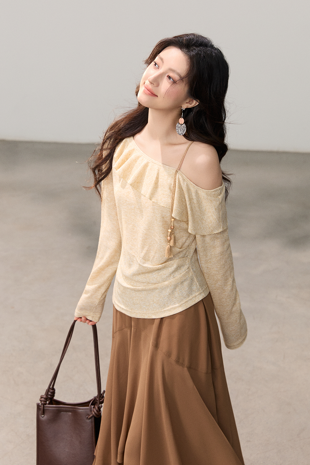 เสื้อยืดถักสำหรับผู้หญิง