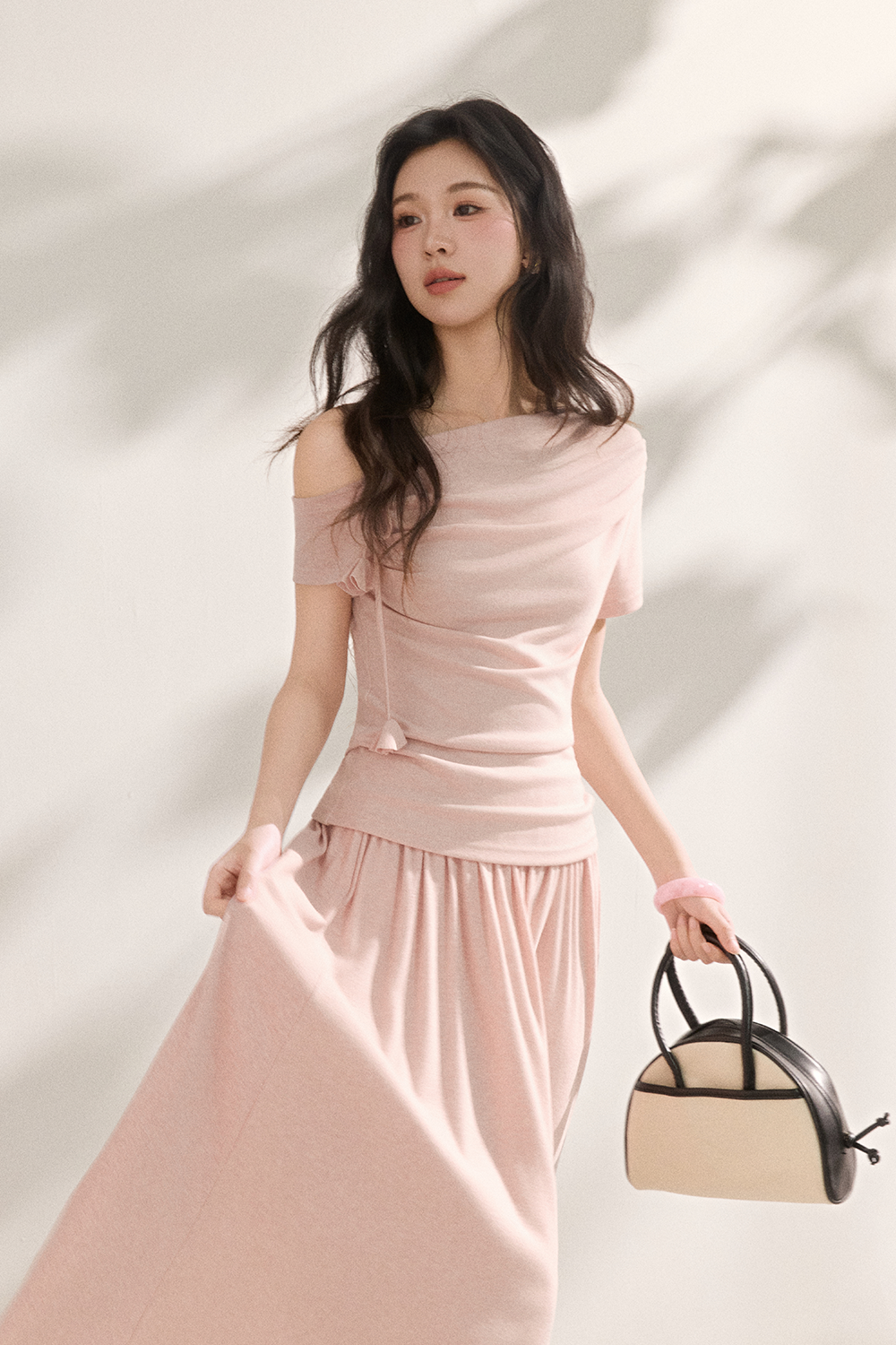 T-shirt and Skirt Set