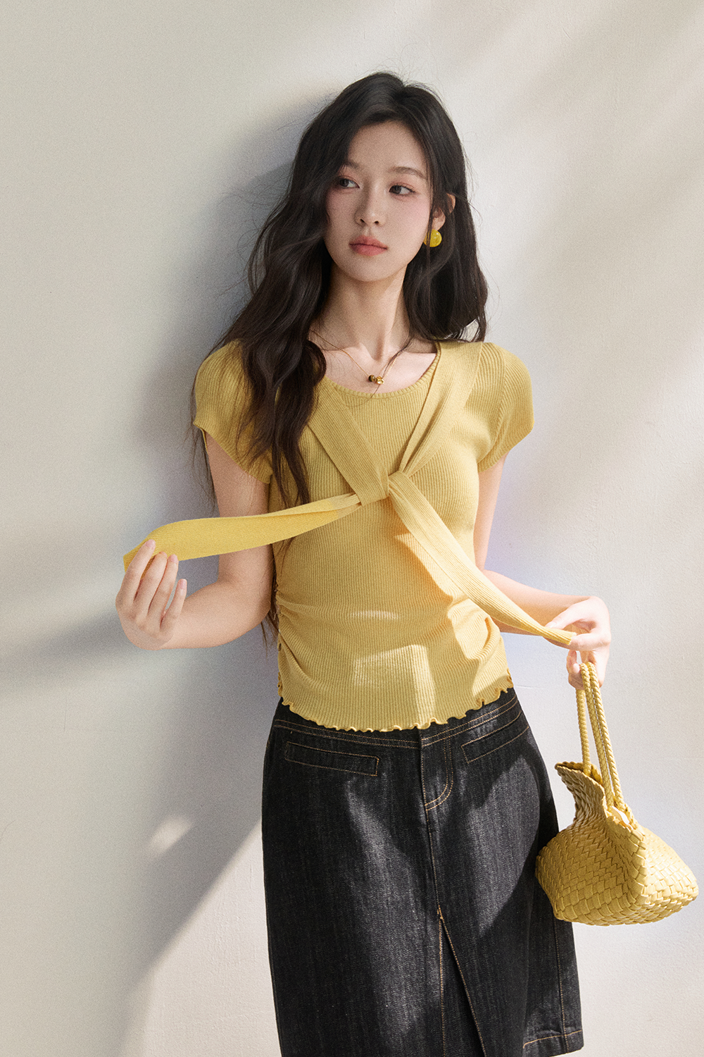 Knit T-shirt for Women