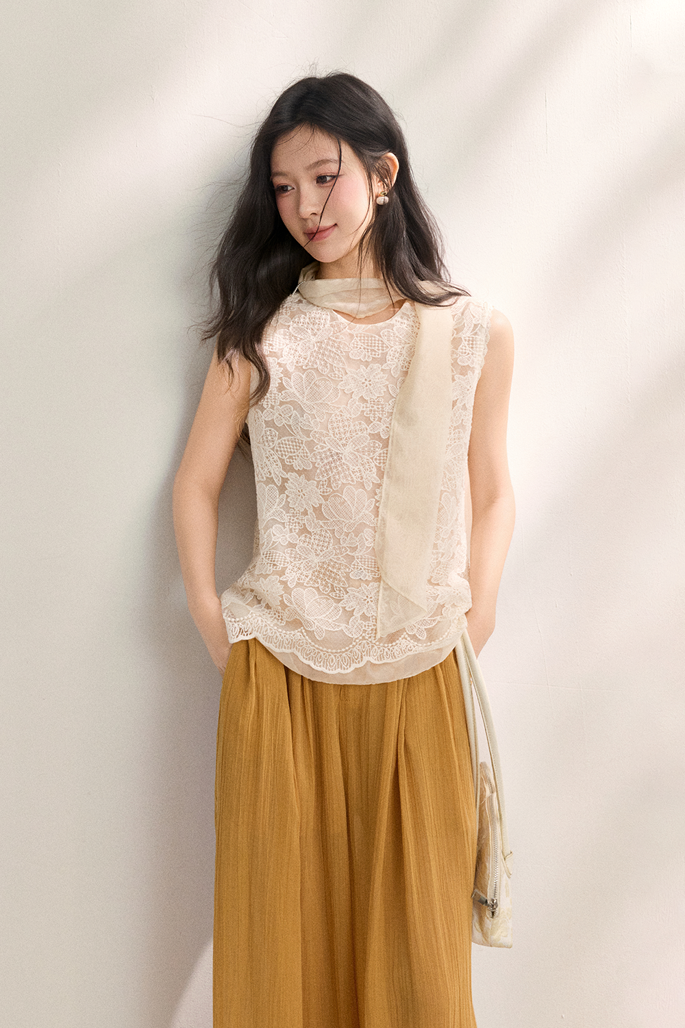 Blouses+Ribbon for Women