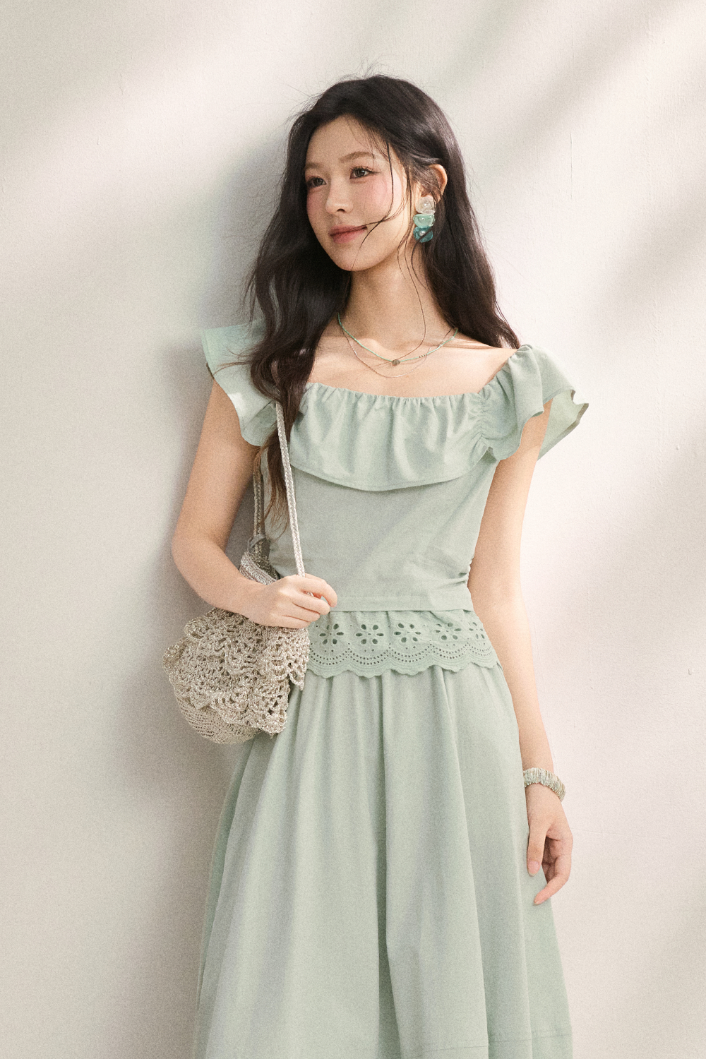 Blouse and Skirt Set