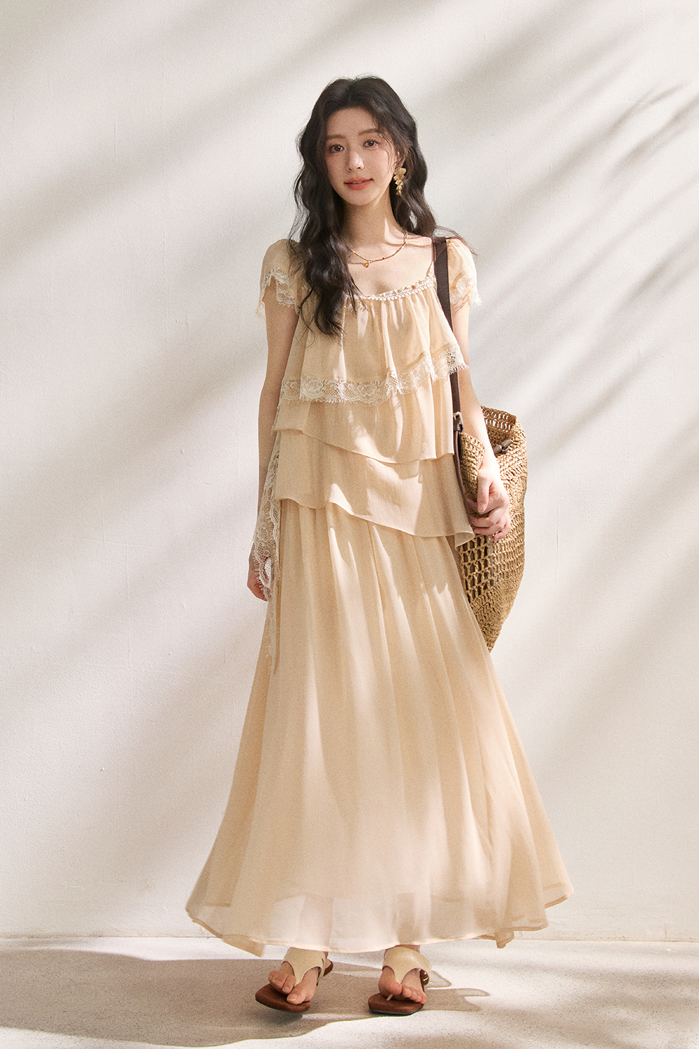 Blouse and Skirt Set