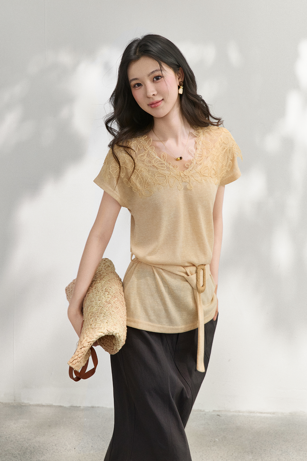 T-shirt for Women+Belt