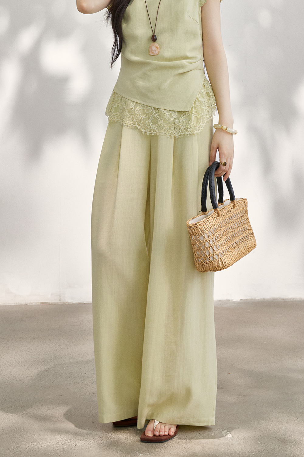 Blouse and Pant Set