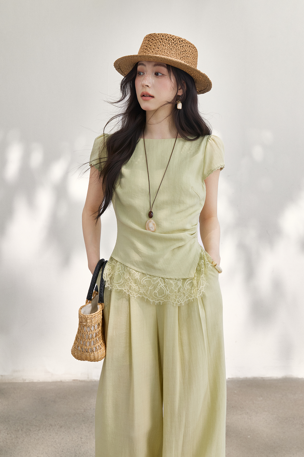 Blouse and Pant Set